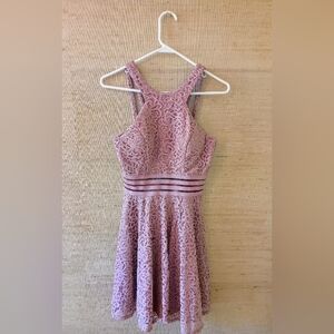 City Studio Pastel Pink Dress (3)